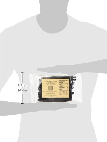 Miniatura 4 de Kennys Giros de regaliz, negro, 1 libra