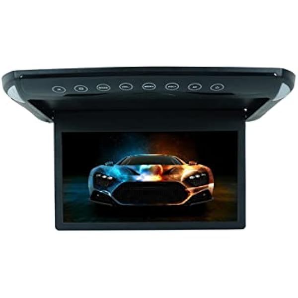 1080P 10.1 12.1 дюймов TFT ЖК-монитор на крыше автомобиля с MP5 плеер USB TF автомобиля потолочный монитор мощные характеристики воспроизведения 10.1 дюймов серый