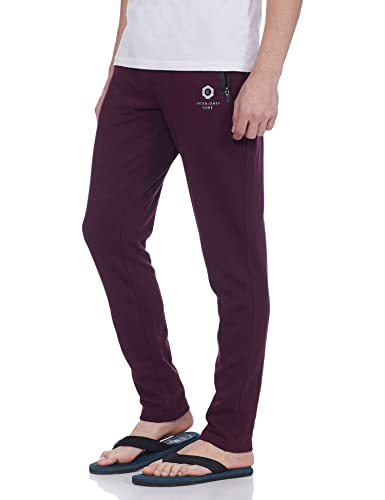 Image of JACK & JONES Men Grey Regular Fit Solid Track Pants