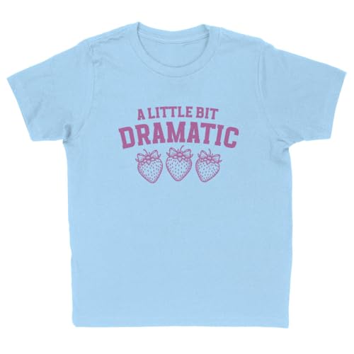 Strawberry Little Bit Dramatic Kids T-Shirt Youth