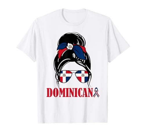 Dominicana Girl Dominican Republic Flag Women Dominicana Camiseta
