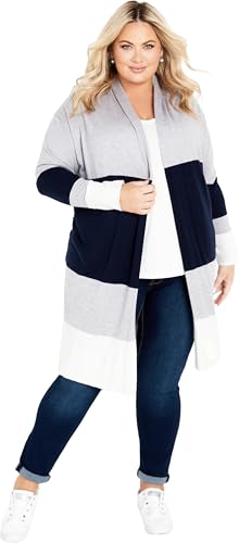 Image of Avenue Women's Keelyn Colorblock Cardigan