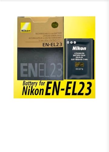 Image of Compatible with Nikon EN-EL23 3.8V 1850mAh Rechargeable Lithium Battery(Pack of 1)