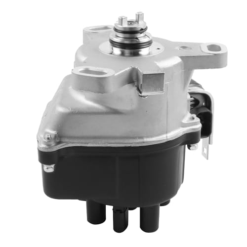 EVERESTWAY Distribuidor de encendido compatible con Honda Accord Prelude 2.2L L4 1992-1995 y kit de rotor de repuesto 30100P12A01 TD52U TD59U