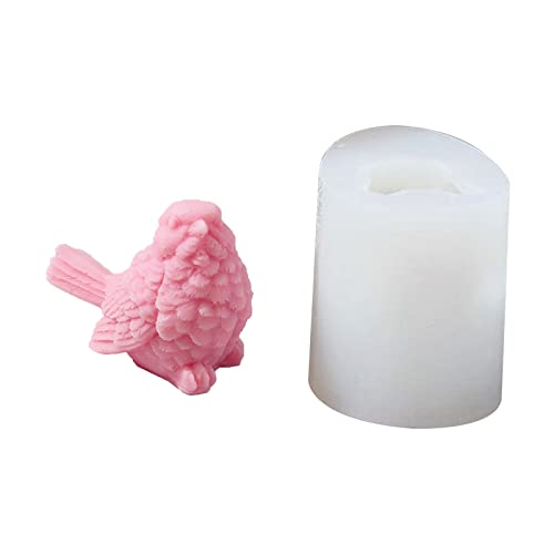 Molde de silicona para fondant con forma de pájaro