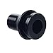 DEWHEL Shift KNOB Boot Retainer/Adapter for Manual Gear Shifter Lever 10X1.25 (Black)