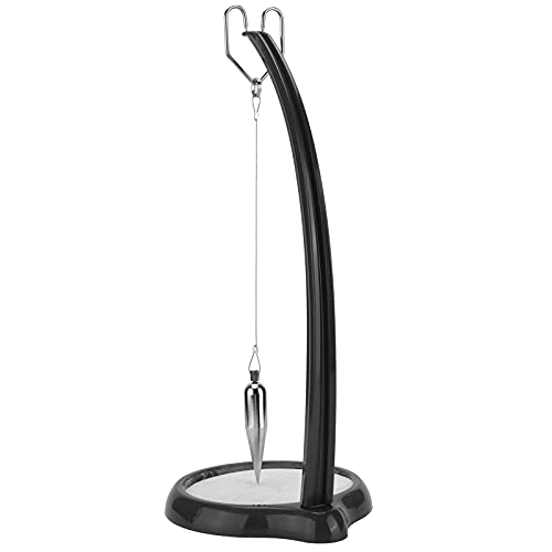 Haofy Máquina de Movimiento Perpetuo, Péndulo de Creativo, Juguetes Educativos Ligeros, de Gravedad, Péndulo Creativo Relajante y Curativo para Decoración de Oficina y Hogar (Black)