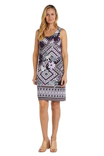 R&M Richards 2PC Formal Daytime Dress W/Printed Jacket3