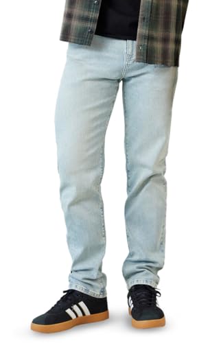 PacSun Men's Cade Straight Jeans Stretch Light Blue