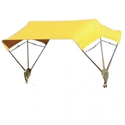 Yellow 3 Bow 48 Buggy Top Tractor Umbrella Frame & Canvas Cover JBT3 Farmer Bob's Parts 405677