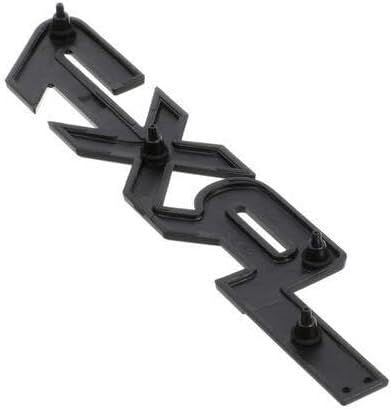 Genuine OEM 1986-1992 For Mazda RX-7 "Mazda RX-7" Black Rear Ornament FB02-51-720 FB0251720