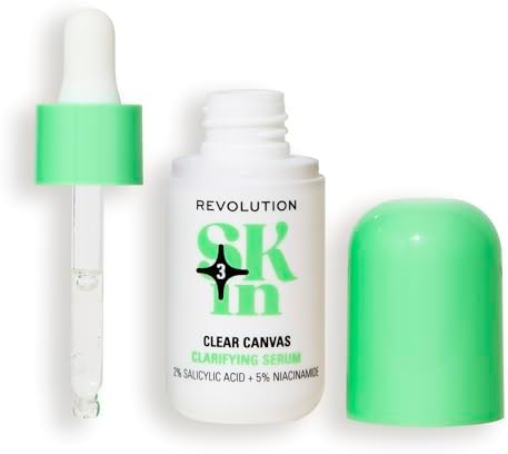 Revolution SKin, Clear Canvas Clarifying Serum, Sérum Purificante...