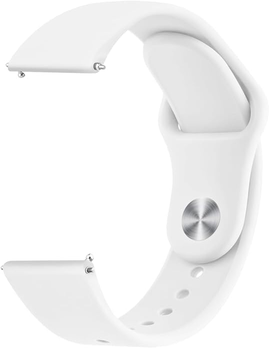 Melomon 20mm Silicone Strap For boAt Wave Lite, boAt Wave Call, boAt Wave Neo, boAt Wave Pro 41mm, boAt Xtend, boAt Xtend Pro, boAt Watch Storm, boAt Watch Mercury (White) (B0D3LXXQD6) Amazon Price History, Amazon Price Tracker