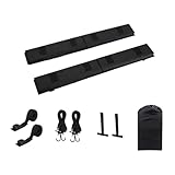 Car Roof Luggage Soft Rack Pads Compatible with Kayak Sups Paddleboard Canoe Snowboard Windsurfing Car Roof Beams Surfboard Racks Accessory