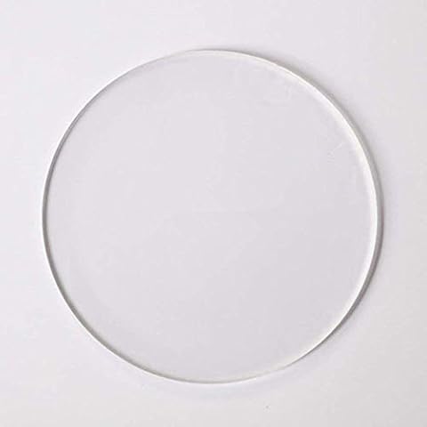 20PCS Acrylic Plexi Circle Round Disc,Acrylic Display Base,Acrylic Disks Plexiglass Circles 3MM Thickness (Clear, 3cm) Cover