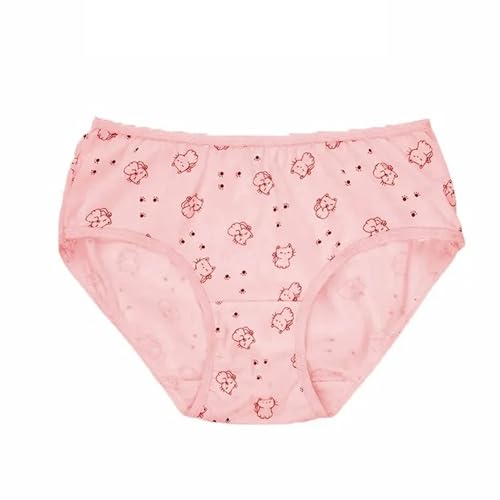 Girls Cotton Panties, Kitty Cat Pattern, 6-Pack, Assorted Colors2