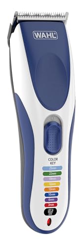 Kit Máquina Aparador Wahl Color Pro Cordless Sem Fio Para Corte De Cabelo, Lâminas De Precisão, Bateria Recarregável E Acessórios Inclusos