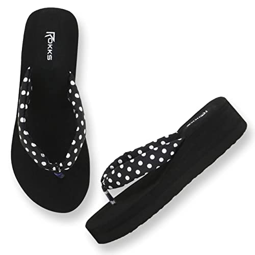Shri Balaji Enterprises Womans Fashion Mid-Heel Sandals Stylish Soft Comfortable Slipper for Girls & Ladies (Black5) (B0BTHTCM3X) Amazon Price History, Amazon Price Tracker