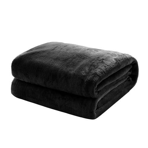 Mixibaby Kuscheldecke Flauschige extra weich & warm Wohndecke Flanell Fleecedecke, Falten beständig/Anti-verfärben als Sofadecke oder Bettüberwurf, Größe:150 cm x 200 cm,...