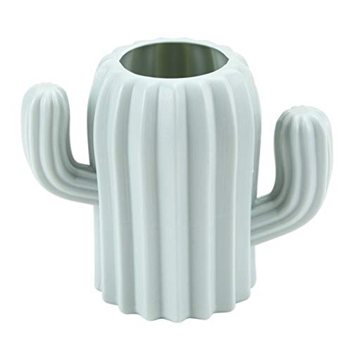 Anpay Pencil Holder Desktop Cactus shape Pen Organizer Storage Box Stationery Container for Desk Office Pencil Holders