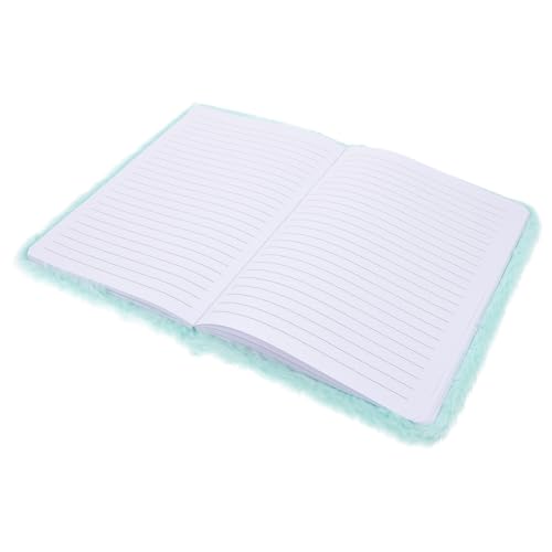 FUNOMOCYA 学生向けぬいぐるみ表紙ノート 可愛い独角獣柄メモ帳 軽量持ち運び便利 滑らかな紙質で手触り良好 日記や旅行記創作に