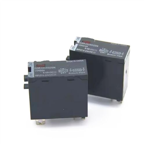 Relé G3R-ODX02SN evita paradas de producción en maquinaria de 24V DC pack de 5 relés de 2A