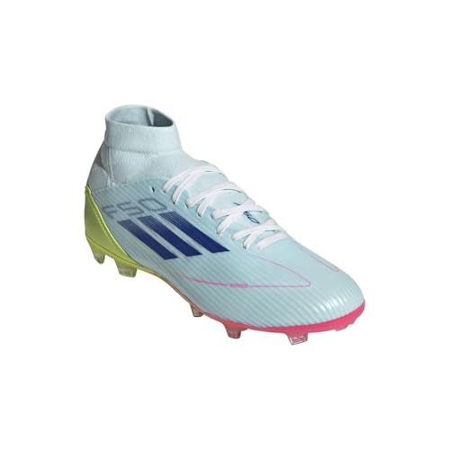 adidas Womens F50 League Mid Firm GroundMulti Ground Soccer Cleats - Blue2