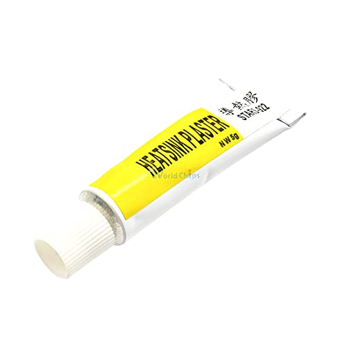 5PCS CPU GPU IC Thermal Silicone Grease Viscous Adhesive Compound Glue Cooling Paste Heatsink Plaster 5g