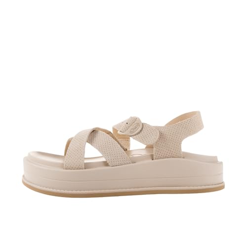 Chaco Women's Townes Midform Suede Sandal2