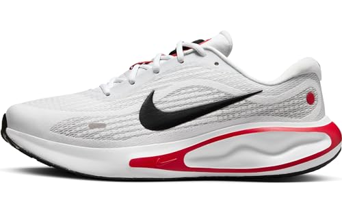 Nike Journey Run-White/Black-FIRE RED-Cement GREY-FN0228-103-10UK (B0CZDKD8HC) Amazon Price History, Amazon Price Tracker