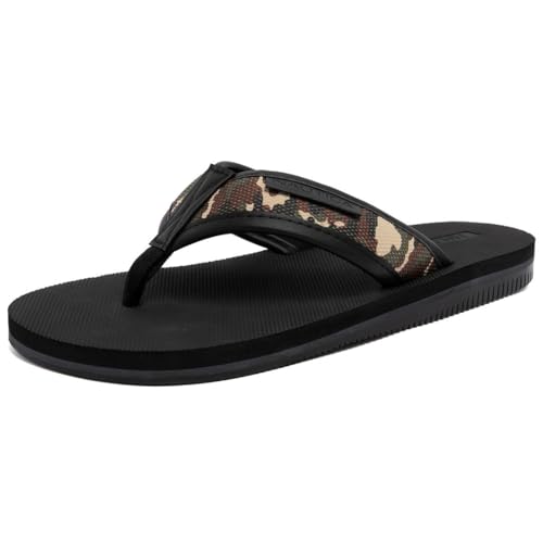 Image of Nautica Men's Flip Flop Shower Sandals Slides - Comfortable Waterproof Beach Footwear Slip-On Thong (Medium /Wide Width)