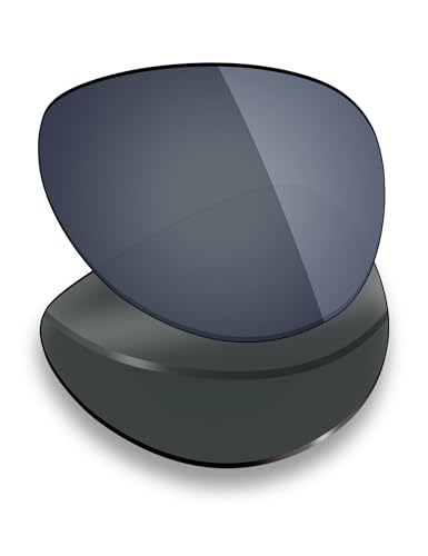 Mryok Lentes de repuesto compatibles con Ray-Ban RB3386 de 63 mm, opciones, Polarizado, negro Ir, Taille unique