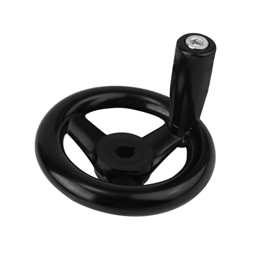 CANIGHT Threaded Hand Wheel for Milling Machine Round Plastic Hand Wheel with High Heat Wear Resistance