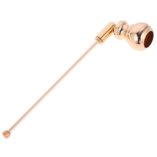 Alipis 1pc Candle Snuffer Iron Art Gourd Design Vintage Handle Wick Cover for and Convenient Candle Extinguishing Home Essential Iron Material