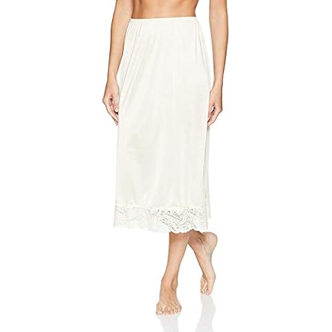 Under Moments Women's Plus Size UM2453-HalfSlip, Beige, XXX-Large Cover