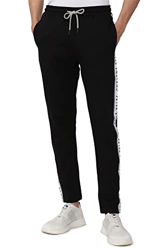 Image of Peter England Men's Mid Rise Regular Sweatpants