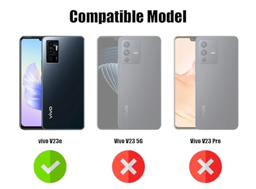 Image of Jkobi Back Cover Case for Vivo V23e 4G | 5G (Liquid Silicone | Side Grip | Camera Protection)