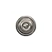 Schlage F10 GEO 619 Georgian Door Knob, Hall & Closet Passage Lock, Satin Nickel