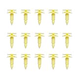 Dickno 15 PCS Front Door Trim Panel Retainers Clips, OEM Number 10153057, Automotive Body Part Fastener Clips Replacement for 8mm Hole, Compatible with Bravada Cavalier and More