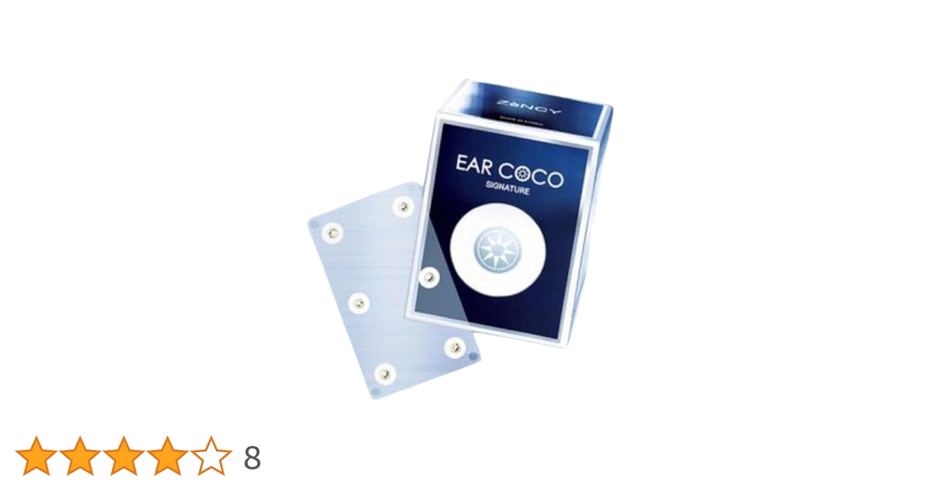 Amazon | イヤーココ EAR COCO SIGNATURE クリスタルシルバー 5シート