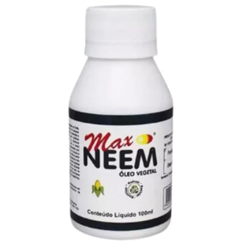Óleo De Neem Puro Natural Orgânico MAX NEEM (100ml)