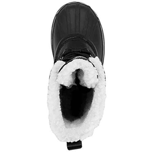 LONDON FOG Unisex Moorgate Cold Weather Warm Lined Snow Boot Toddler and Youth Sizes4