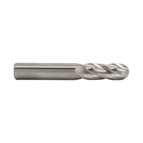 Image of Drill America 5 /64 inch Carbide 4 Flute Single End Ball End Mill, MMO Series