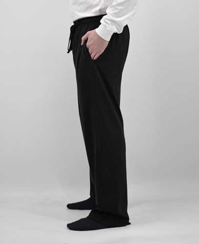 Image of Andrew Scott Men's Cotton Lounge Pants | Multi Packs & Colors | Soft & Light Drawstring Yoga & Sleep PJ Bottoms