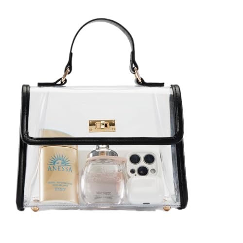 VUIASK Clear Bag For Stadium Events, Clear Purse For Women, Trendy Fashionbag, Fashion Shoulder&Handbags Stadium Approved Events Festivals