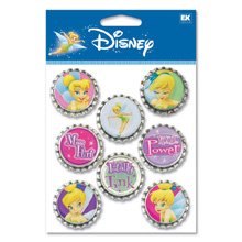 Disney Bottle Caps-Tinker Bell