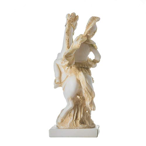 Estatua Alexander El Grande en su caballo Bucephalus oro 18 cm miniatura 4
