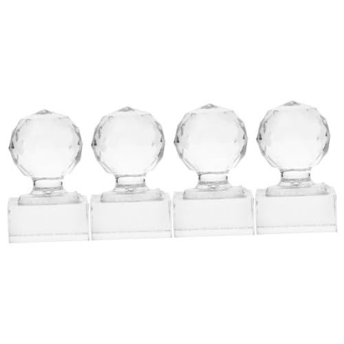 PAMINGONO 4個 アイ シャドウ プレート コスメティック スタンパー DIY アイシャドウ プレス ツール アイ シャドウ サブ モールド アイシャドウ プレス スタンパー プレス シール