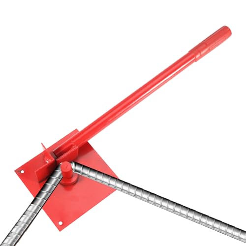 Metallbiegewerkzeug – Werkzeug für die Formung von Stäben | Metallformgerät für Gebäude, Dach, Terrasse, Schweißen, CVC, Garage