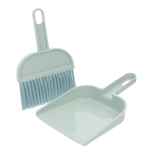 QUMIIRITY コンパクトなクリーニングキット ミニほうき ちりとりセット 男の子と女の子向けの小さな手ほうき 家庭用およびオフィス用のダスター